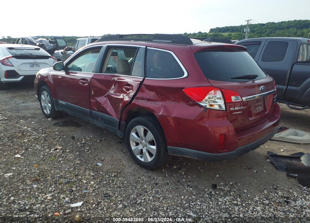 2011 SUBARU OUTBACK 2.5I LIMITED VIN: 4S4BRBLC0B3405904