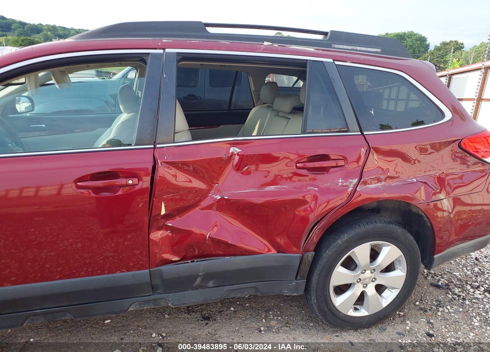 2011 SUBARU OUTBACK 2.5I LIMITED VIN: 4S4BRBLC0B3405904