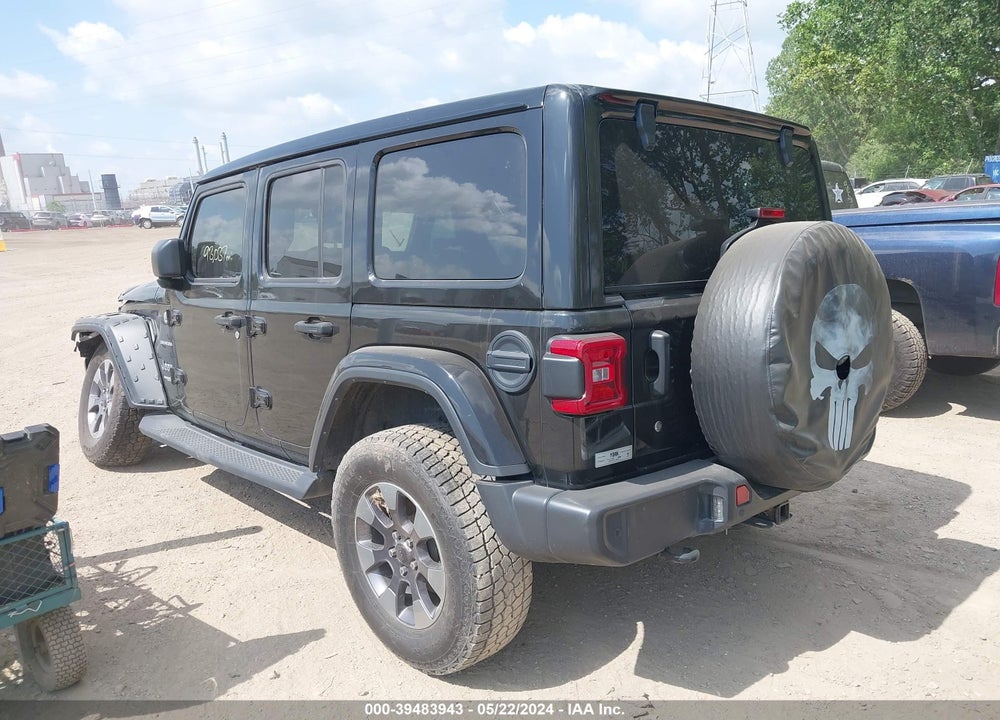 2019 ANGLER JEEP WR UNLIMITED SAHARA 4X4 VIN: 1C4HJXEG1KW526684