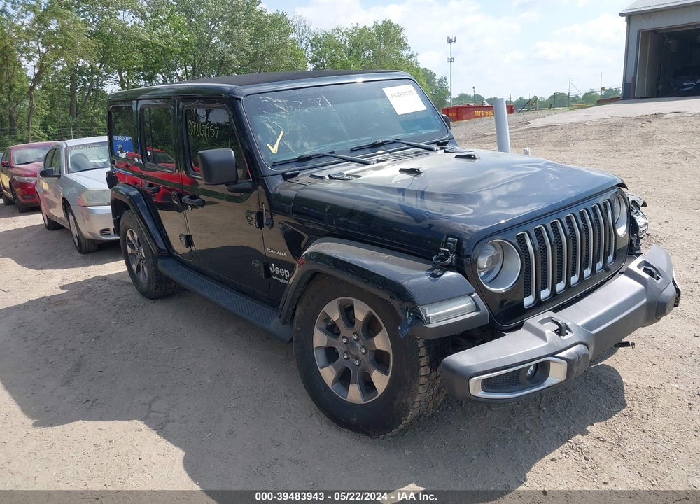 2019 ANGLER JEEP WR UNLIMITED SAHARA 4X4 VIN: 1C4HJXEG1KW526684