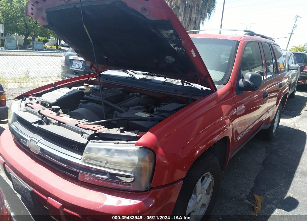 2002 CHEVROLET TRAILBLAZER VIN: 1GNDS13S322514941