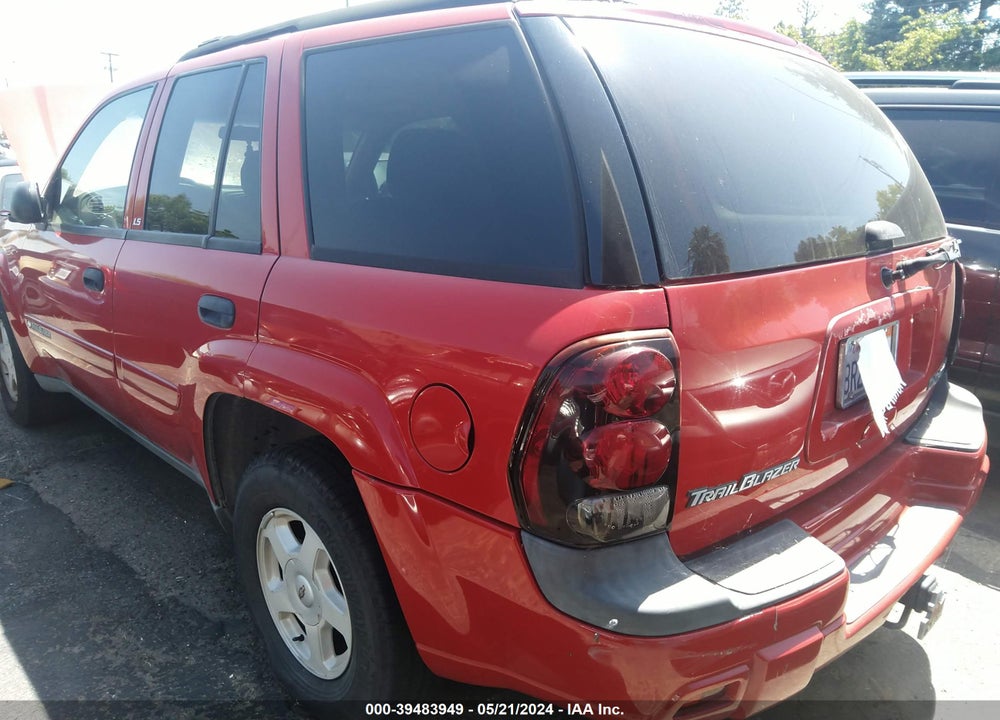 2002 CHEVROLET TRAILBLAZER VIN: 1GNDS13S322514941