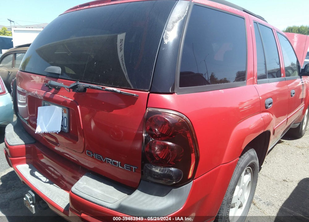 2002 CHEVROLET TRAILBLAZER VIN: 1GNDS13S322514941