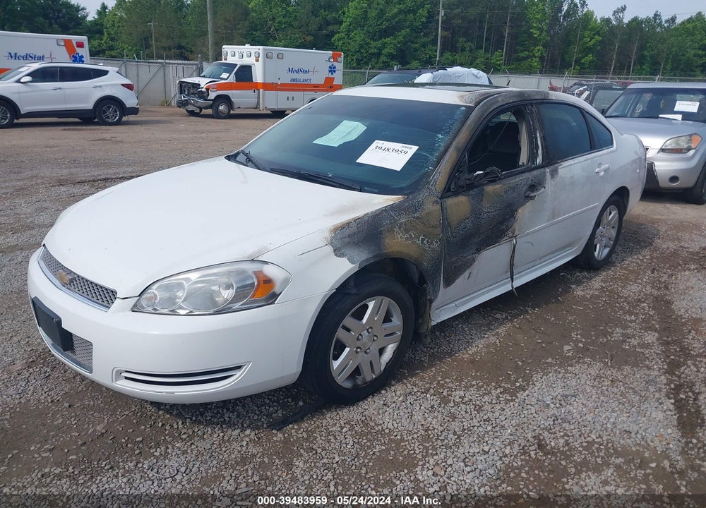 2013 CHEVROLET IMPALA LT VIN: 2G1WG5E34D1174551