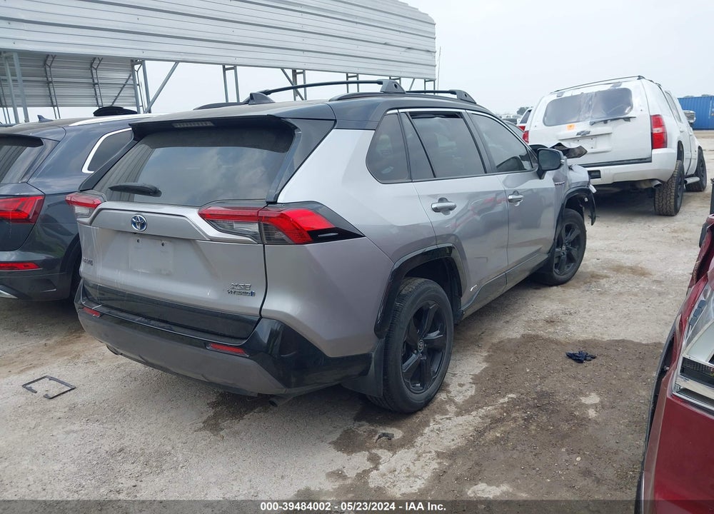 2021 TOYOTA RAV4 XSE HYBRID VIN: JTME6RFV2MJ010010