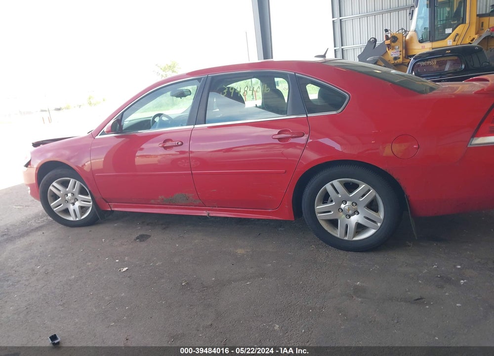 2012 CHEVROLET IMPALA LT VIN: 2G1WB5E32C1129685