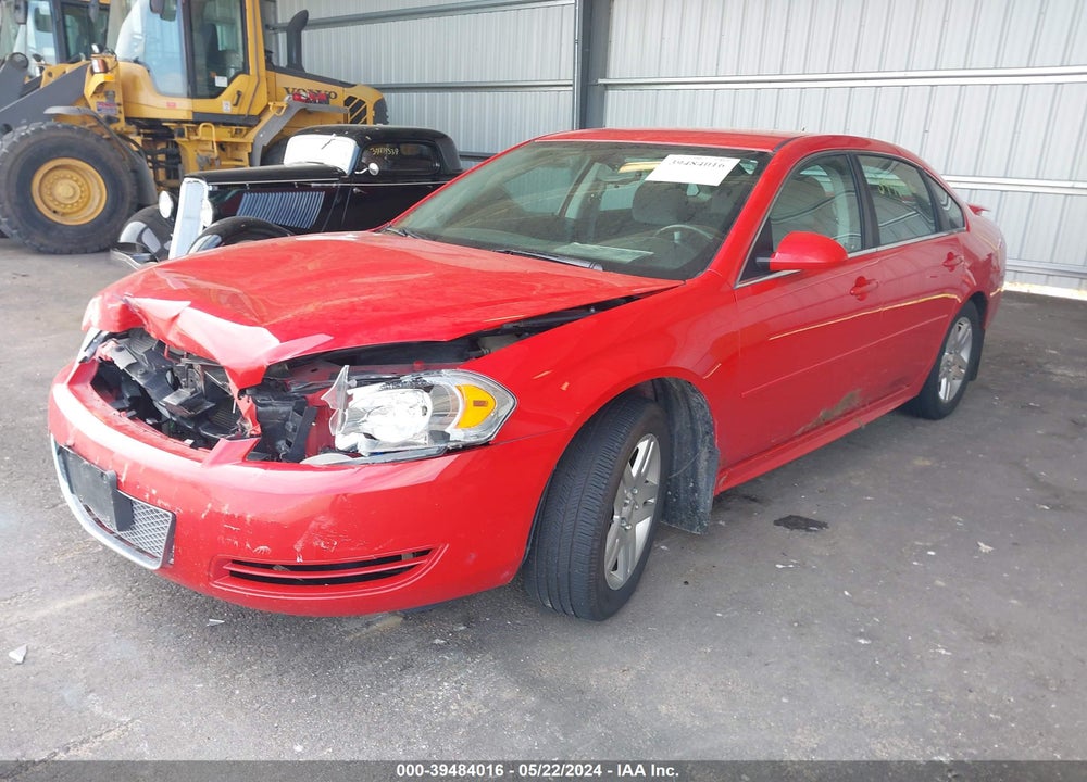 2012 CHEVROLET IMPALA LT VIN: 2G1WB5E32C1129685