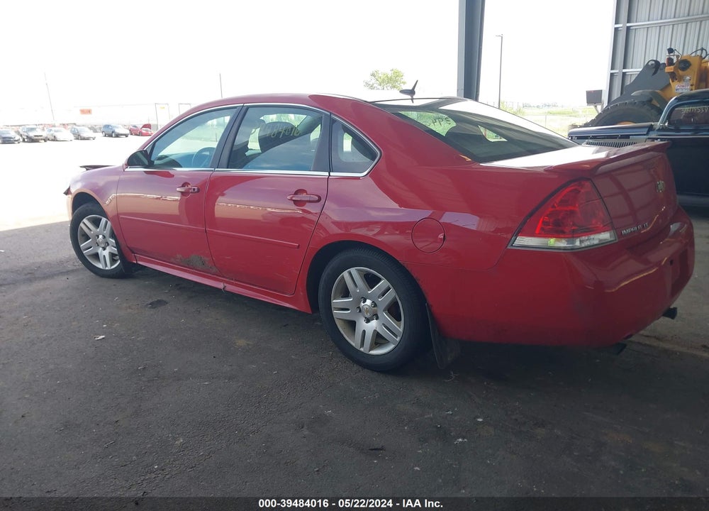 2012 CHEVROLET IMPALA LT VIN: 2G1WB5E32C1129685