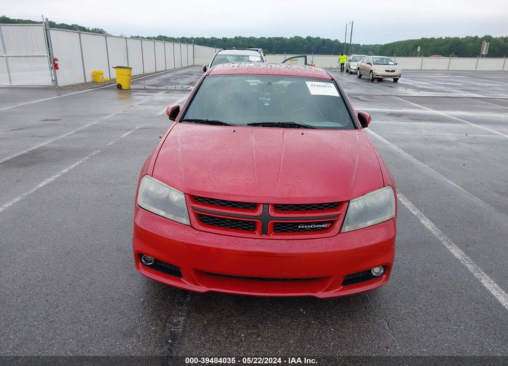 2013 DODGE AVENGER SXT VIN: 1C3CDZCG8DN508020
