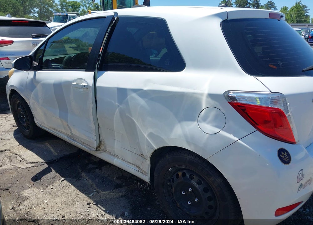 2012 TOYOTA YARIS L VIN: JTDJTUD35CD503849
