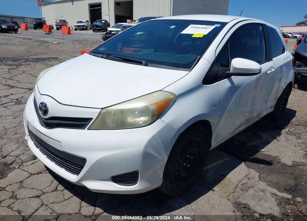 2012 TOYOTA YARIS L VIN: JTDJTUD35CD503849