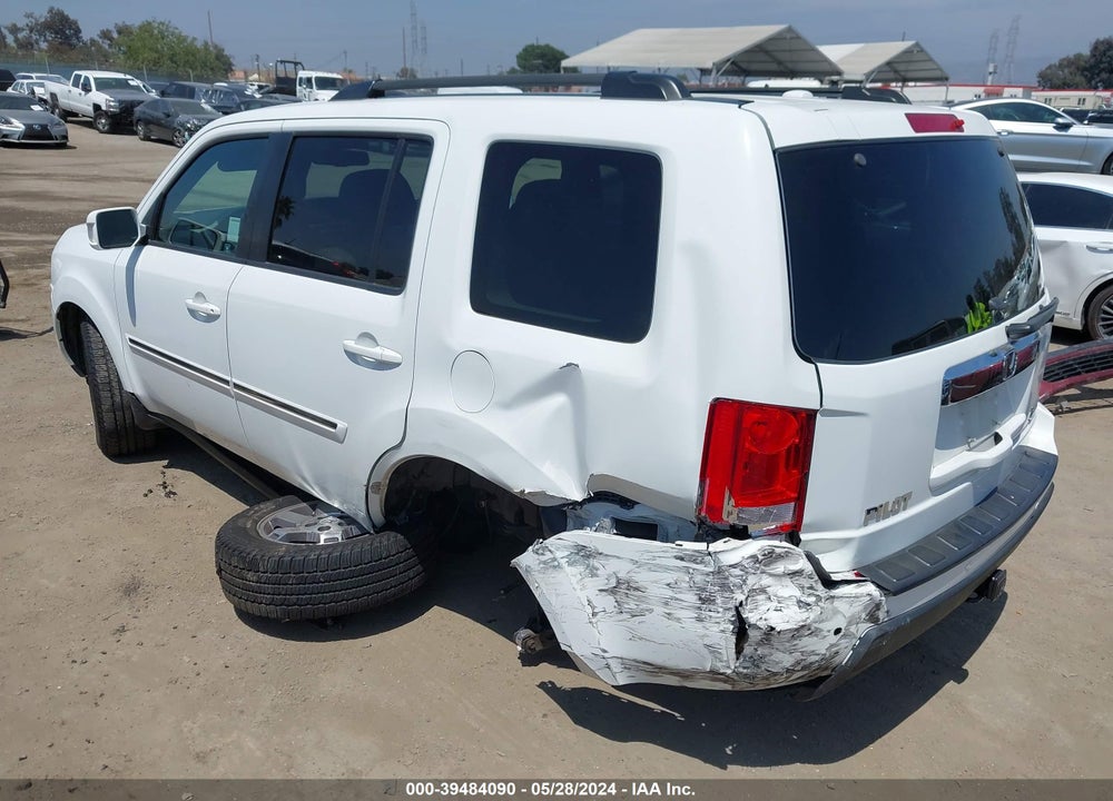 2010 HONDA PILOT TOURING VIN: 5FNYF4H84AB033296