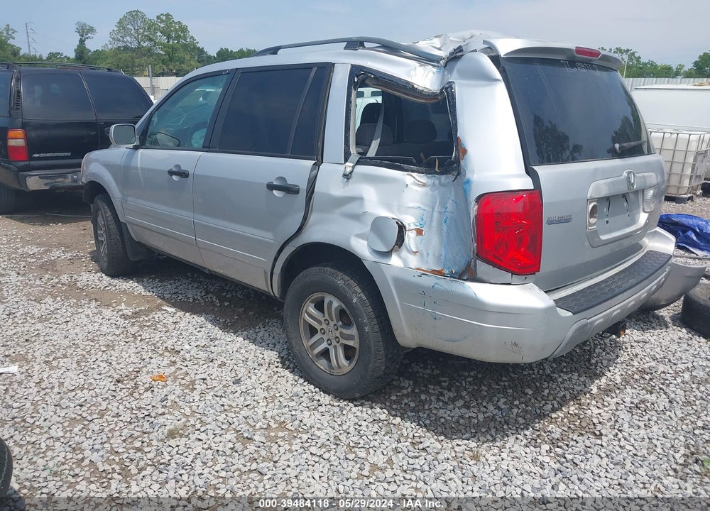 2003 HONDA PILOT EX VIN: 2HKYF18483H598540