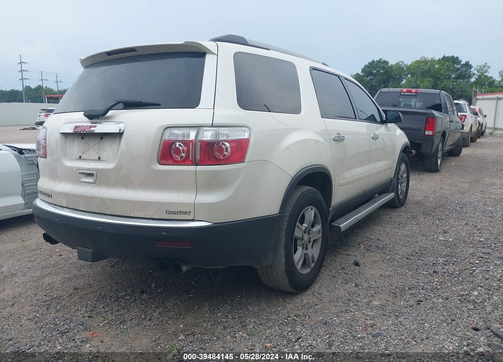 2011 GMC ACADIA SLE VIN: 1GKKRPED4BJ298329