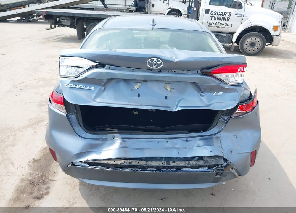 2022 TOYOTA COROLLA LE VIN: JTDEPMAE6N3013358