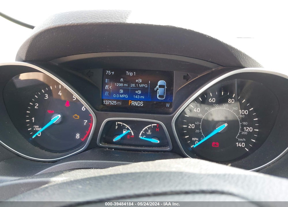 2017 FORD ESCAPE S VIN: 1FMCU0F72HUC32797