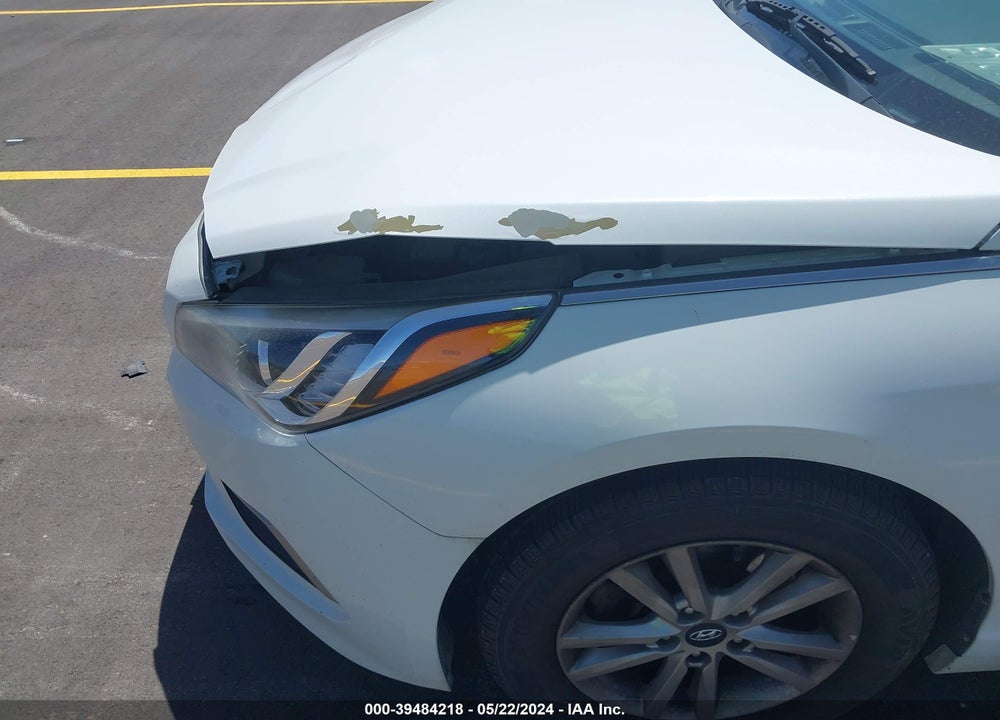 2017 HYUNDAI SONATA SE VIN: 5NPE24AFXHH453678