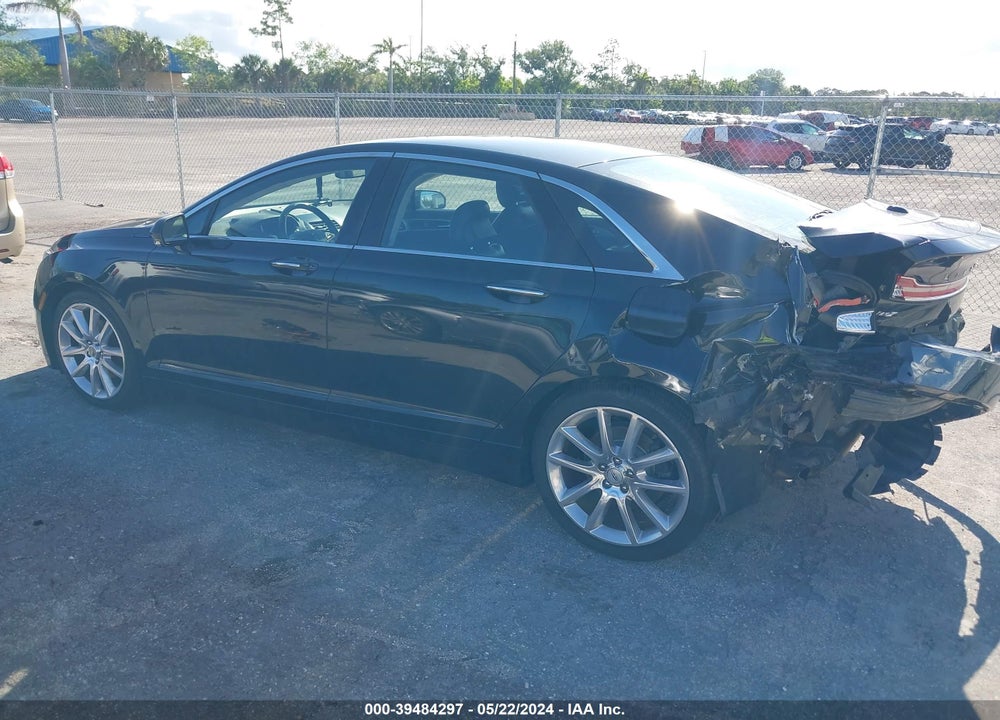 2015 LINCOLN MKZ VIN: 3LN6L2J95FR601872