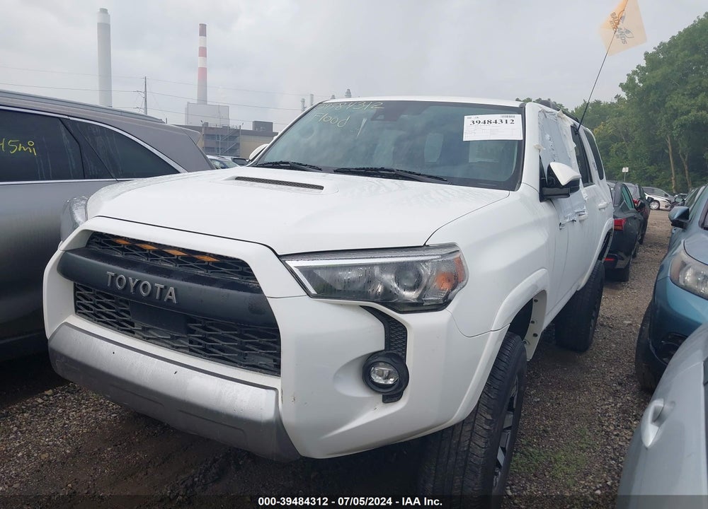 2021 TOYOTA 4RUNNER TRD OFF ROAD VIN: JTEPU5JR6M5913590