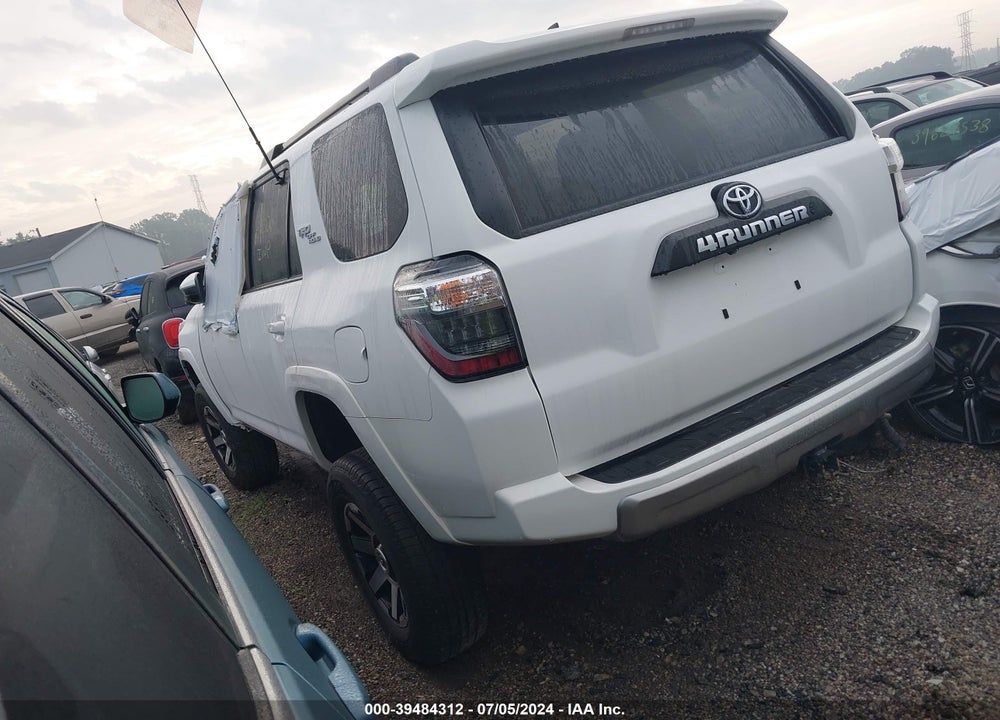 2021 TOYOTA 4RUNNER TRD OFF ROAD VIN: JTEPU5JR6M5913590