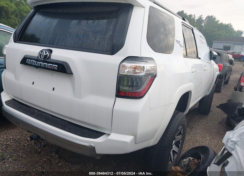 2021 TOYOTA 4RUNNER TRD OFF ROAD VIN: JTEPU5JR6M5913590