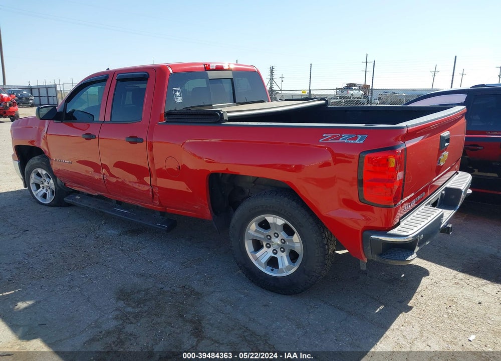 2014 CHEVROLET SILVERADO 1500 2LT VIN: 1GCVKREC2EZ116536