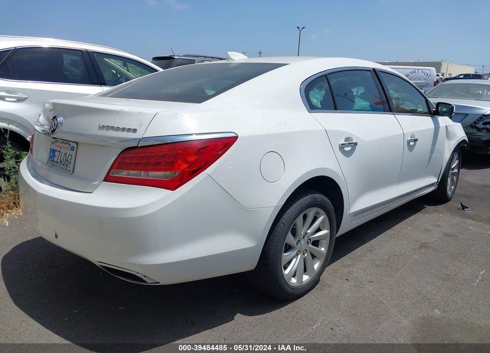 2015 BUICK LACROSSE LEATHER VIN: 1G4GB5G33FF225570