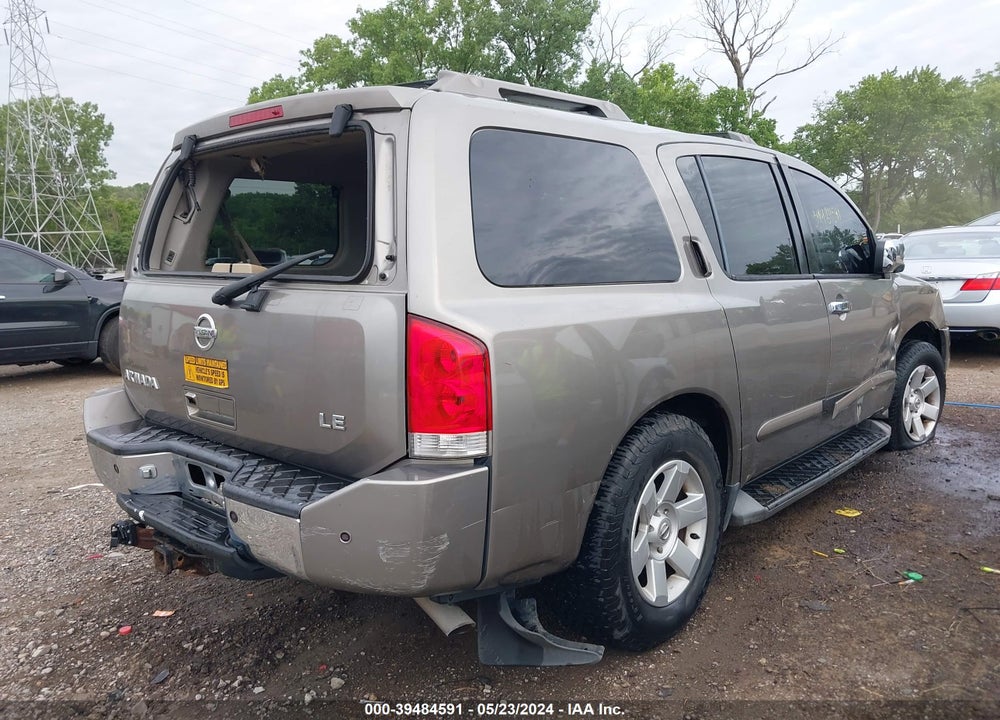 2006 NISSAN ARMADA LE VIN: 5N1AA08B16N714721