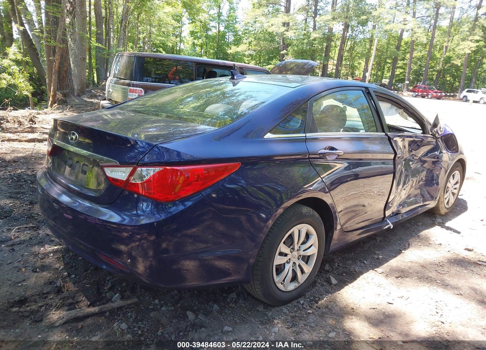 2011 HYUNDAI SONATA GLS VIN: 5NPEB4AC2BH211206