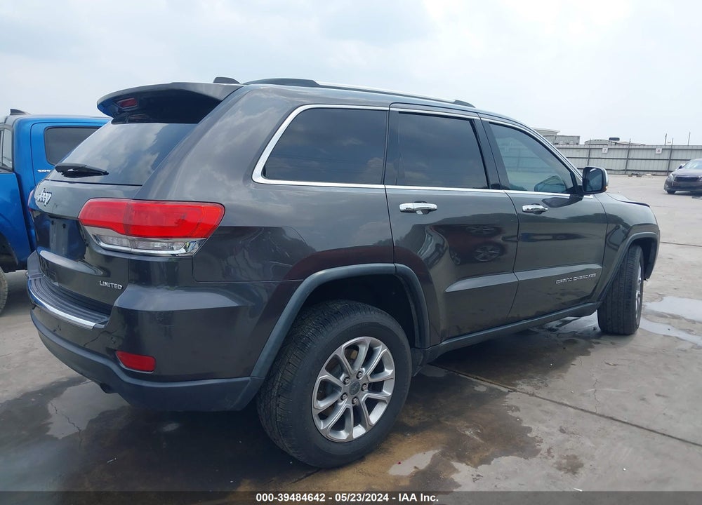 2016 JEEP GRAND CHEROKEE LIMITED VIN: 1C4RJFBG4GC371947