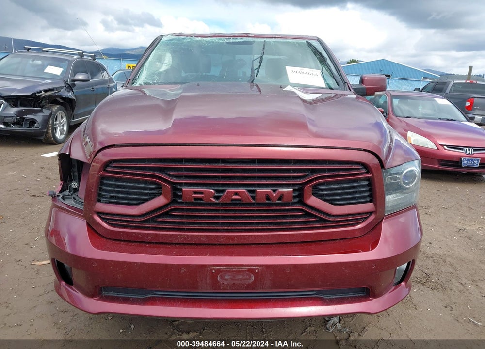 2018 RAM 1500 SPORT VIN: 1C6RR7MT6JS248437