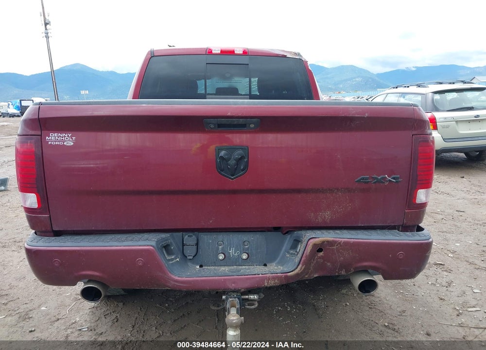 2018 RAM 1500 SPORT VIN: 1C6RR7MT6JS248437