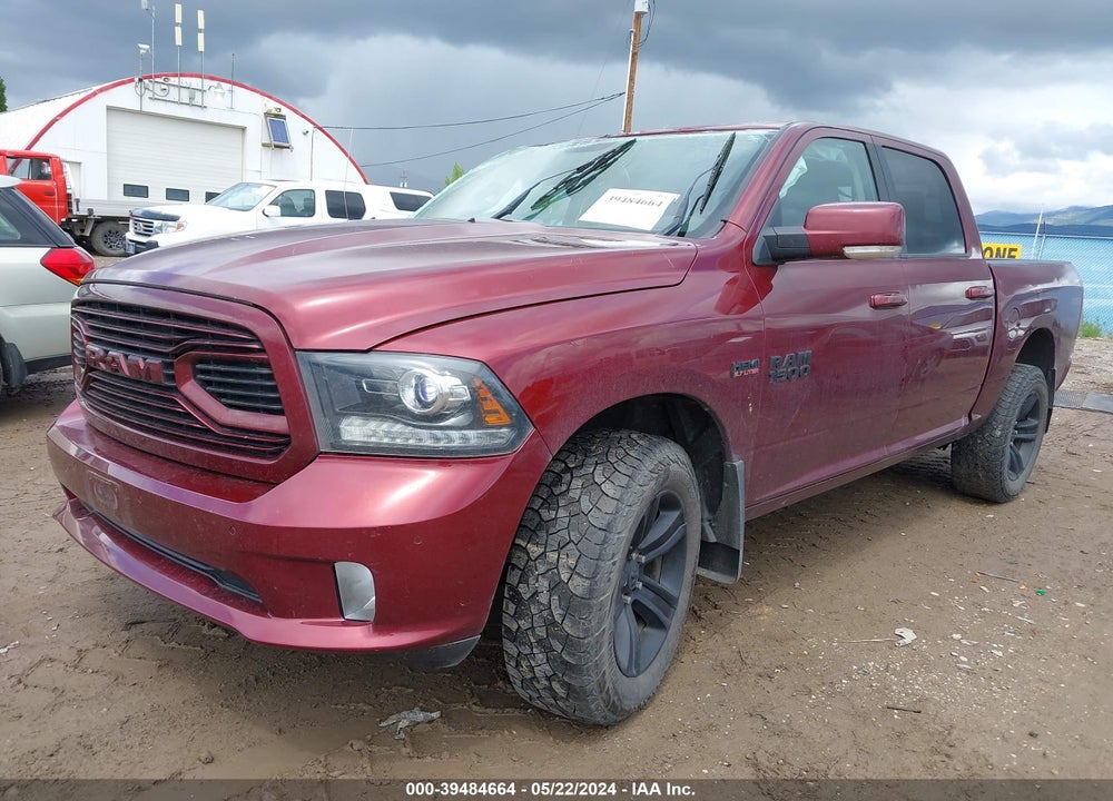 2018 RAM 1500 SPORT VIN: 1C6RR7MT6JS248437