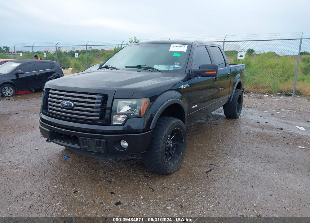 2012 FORD F-150 FX4 VIN: 1FTFW1ET2CKE04346
