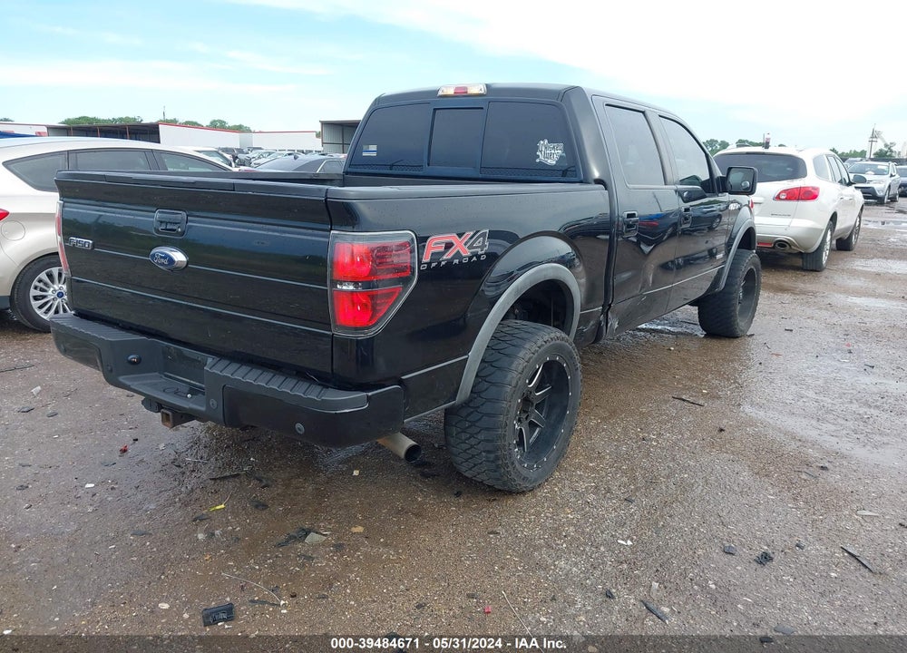 2012 FORD F-150 FX4 VIN: 1FTFW1ET2CKE04346
