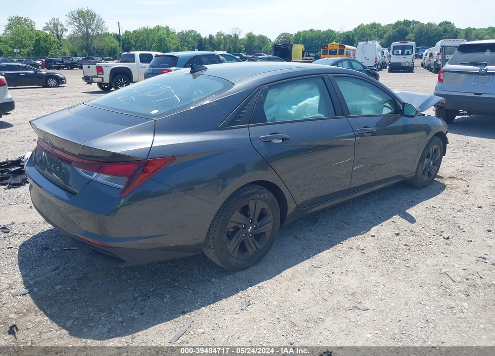 2021 HYUNDAI ELANTRA SEL VIN: 5NPLM4AG6MH018516