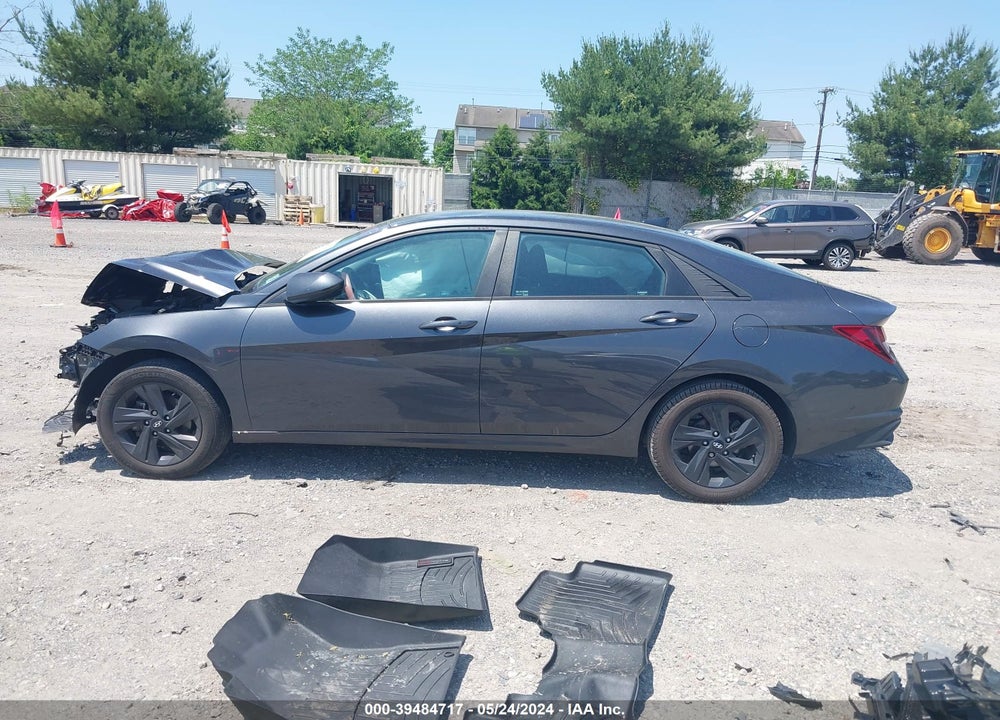 2021 HYUNDAI ELANTRA SEL VIN: 5NPLM4AG6MH018516