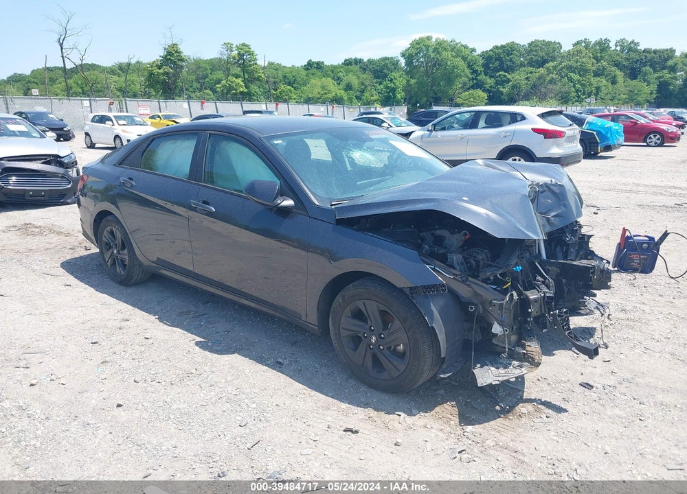 2021 HYUNDAI ELANTRA SEL VIN: 5NPLM4AG6MH018516