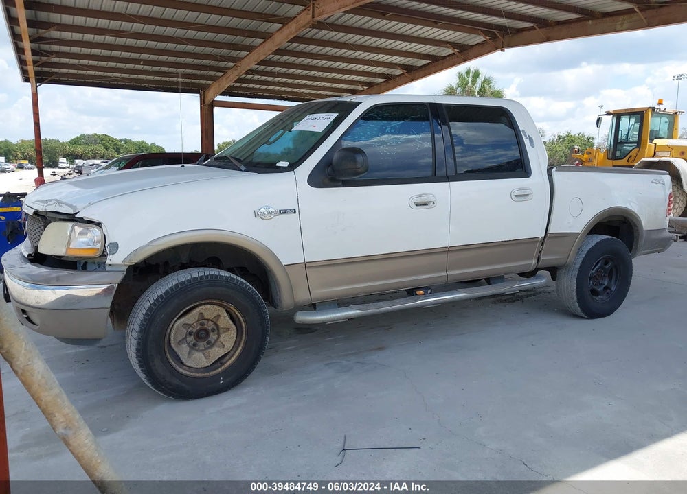 2003 FORD F-150 LARIAT/XLT VIN: 1FTRW08L13KD25382