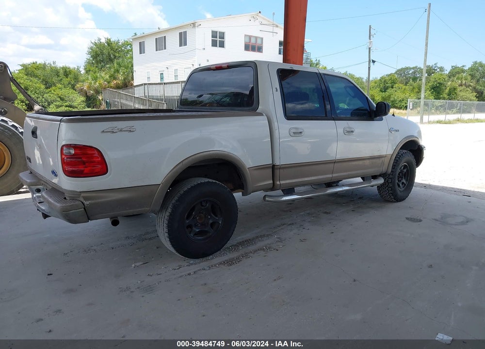 2003 FORD F-150 LARIAT/XLT VIN: 1FTRW08L13KD25382