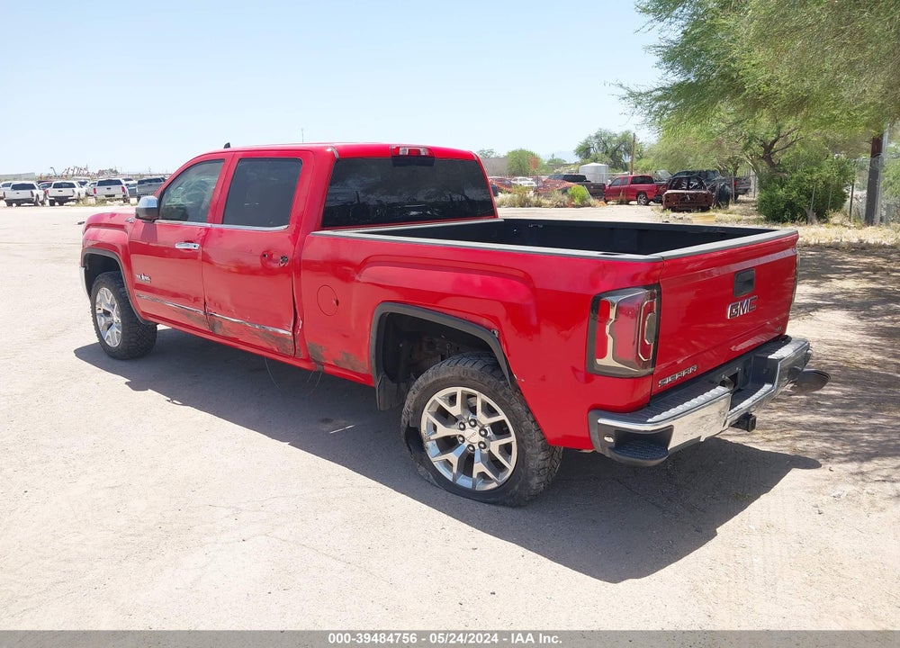 2017 GMC SIERRA 1500 SLT VIN: 3GTU2NEJXHG140509