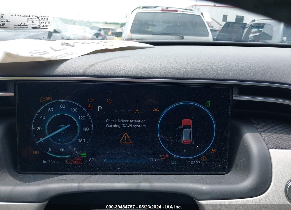2023 HYUNDAI TUCSON HYBRID LIMITED VIN: KM8JECA17PU128197