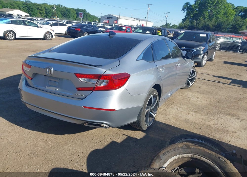 2022 HONDA ACCORD SPORT VIN: 1HGCV1F30NA093207