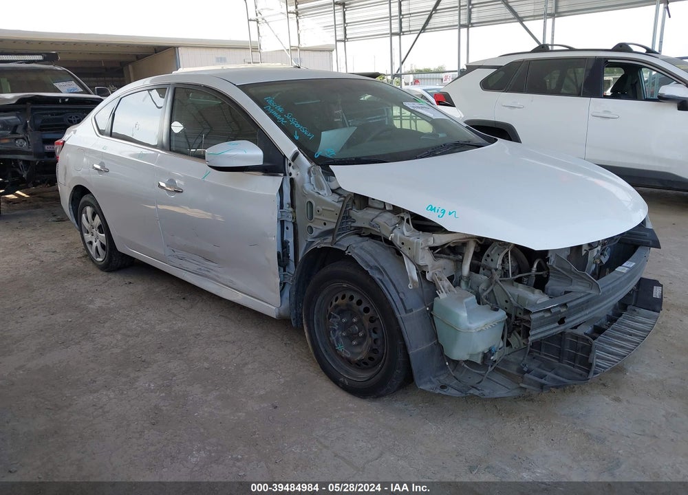 2014 NISSAN SENTRA S VIN: 3N1AB7AP6EL686108