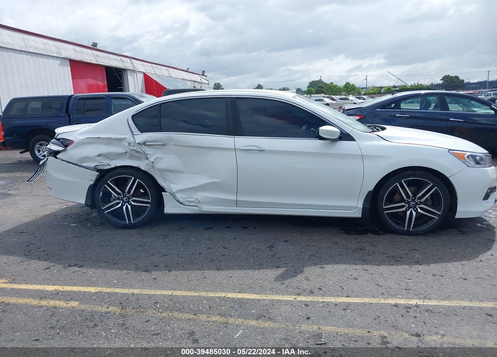2017 HONDA ACCORD SPORT SE VIN: 1HGCR2F12HA304808