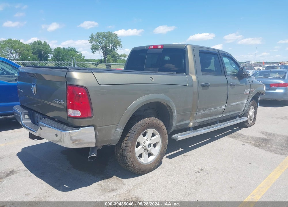 2015 RAM 2500 OUTDOORSMAN VIN: 3C6UR5DJ6FG643472