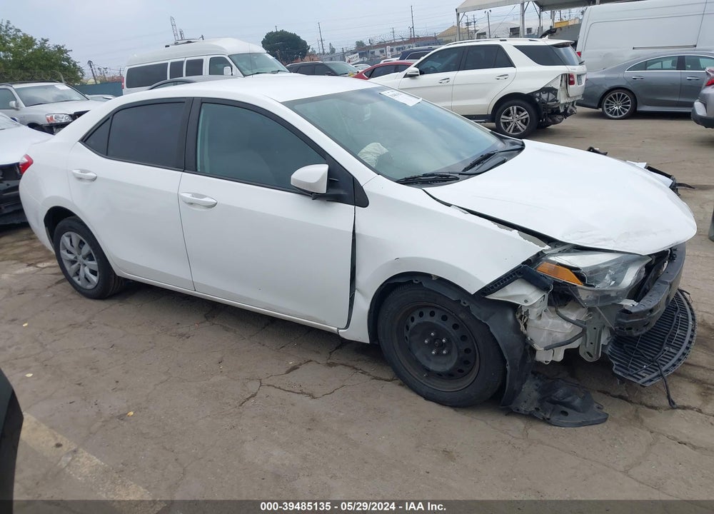 2014 TOYOTA COROLLA LE VIN: 5YFBURHE1EP160144