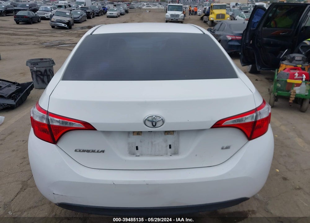 2014 TOYOTA COROLLA LE VIN: 5YFBURHE1EP160144