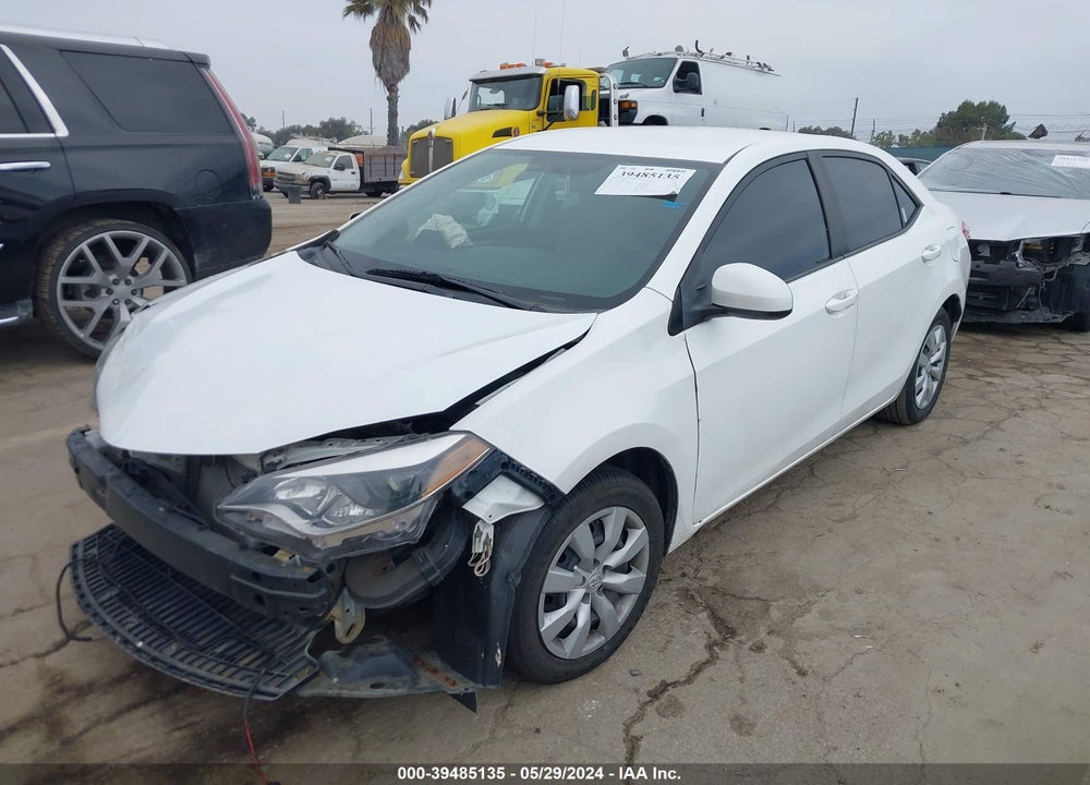 2014 TOYOTA COROLLA LE VIN: 5YFBURHE1EP160144