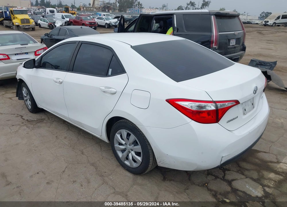 2014 TOYOTA COROLLA LE VIN: 5YFBURHE1EP160144